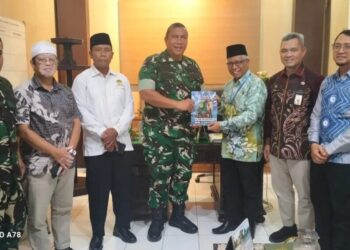 LDII Kalsel Silaturahmi dengan Korem 101/Antasari Jajaki Sinergi Program Kerja