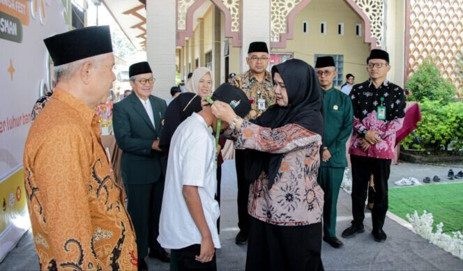 DPD LDII Kabupaten Semarang menggelar Festival Anak Sholih (FAS) 2026 di Masjid Baitul Makmur, Ungaran Barat, Kabupaten Semarang, Jawa Barat pada Minggu (19/7/2026). Foto: LINES