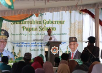 Silaturahim Bersama LDII, Gubernur Papua Selatan Tekankan Kolaborasi Pembangunan