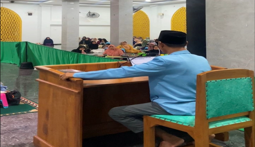 Wakil Ketua DPW LDII Kepulauan Riau (Kepri), Siajis mengajak 400-an pemuda LDII Sekupang membentengi diri dari narkoba. Foto: LINES