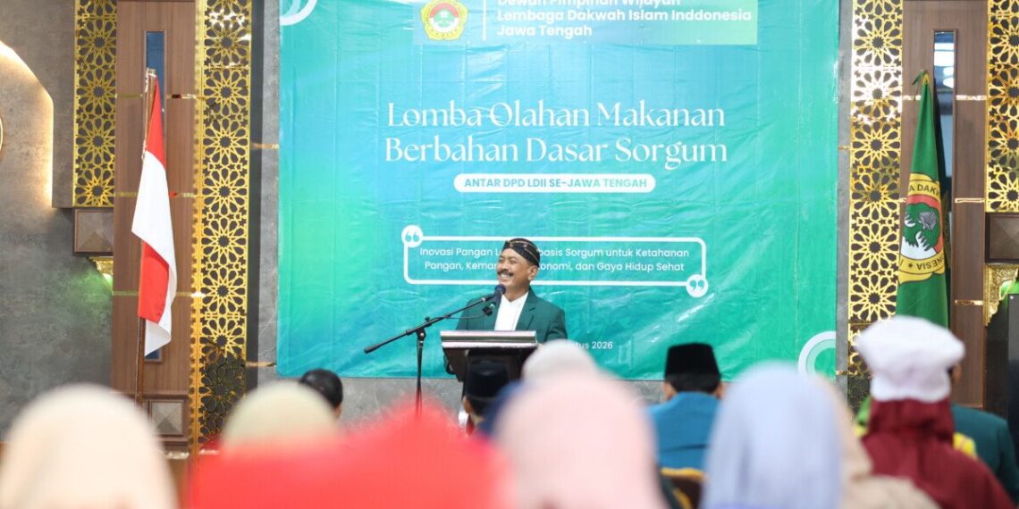 LDII Jateng menggelar Lomba Olahan Makanan Berbahan Sorgum Antar-DPD LDII se-Jawa Tengah. Foto: LINES.