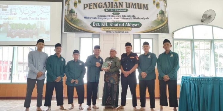 Pengajian Umum LDII Tualang di Masjid Tawakkal, Kabupaten Siak, Riau, pada Minggu (2/8/2026). Foto: LINES