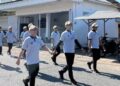 Pemuda LDII Bagorejo Partisipasi dalam Lomba Gerak Jalan HUT ke-81 RI