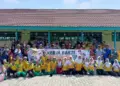 LDII Hulu Sungai Tengah Gaet Siswa Sekolah Dasar Kerja Bakti Nasional