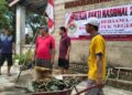 Sambut HUT ke-81 RI, LDII Kintap Gelar Kerja Bakti