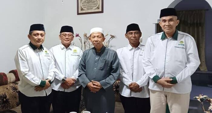 LDII Kepulauan Riau bersilaturahim dengan Ketua MUI Kepri, KH Afrizal. Foto: LINES.