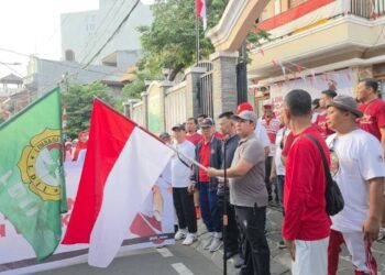 Semarakkan HUT ke-81 RI, Ratusan Warga Meriahkan LDII Menteng Fun Walk 2026