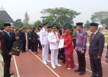LDII Hadiri Upacara HUT RI yang Dihelat Pemkab Sumedang