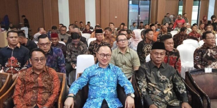 DPD LDII Lampung Utara menghadiri undangan Pisah Sambut Kapolres. Foto: LINES.