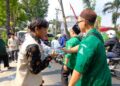 Relawan LDII Bagikan Ribuan Air Mineral dan Buka Posko Kesehatan Pada Muktamar Ke-35 NU