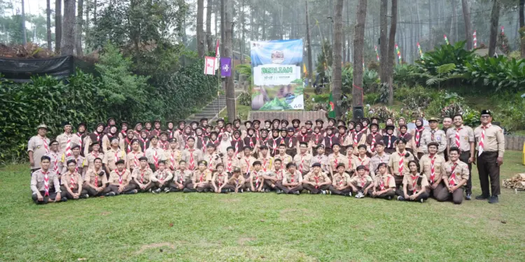 Sako SPN Jakarta Selatan menggelar Urban Scouting bertema "BERLIAN" di Cozyland Cikole, Lembang, Jawa Barat. Foto: LINES