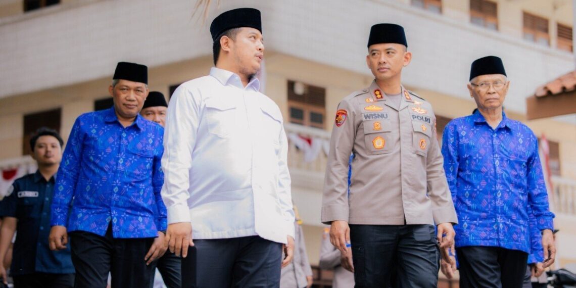 Kapolres Kediri Kota Silaturahim ke Ponpes Wali Barokah, Perkuat Sinergisitas Polri dan Ulama