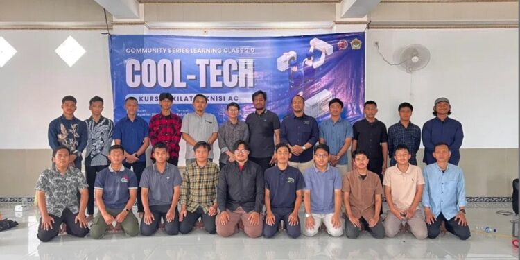 Penggerak Pembina Generasi (PPG) LDII Kota Bekasi menggelar Community Series 2 bertajuk "Cool-Tech: Kursus Kilat Teknisi AC". Foto: LINES