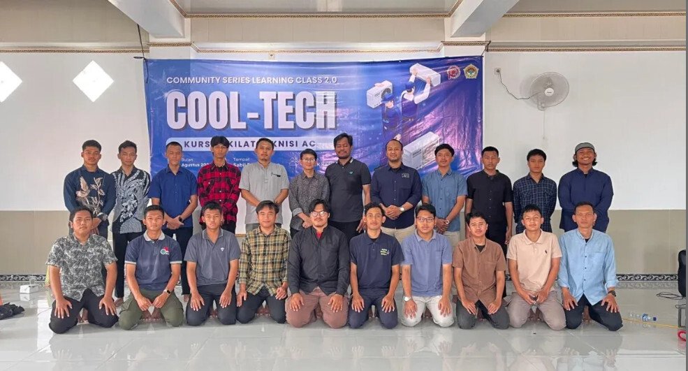Penggerak Pembina Generasi (PPG) LDII Kota Bekasi menggelar Community Series 2 bertajuk "Cool-Tech: Kursus Kilat Teknisi AC". Foto: LINES