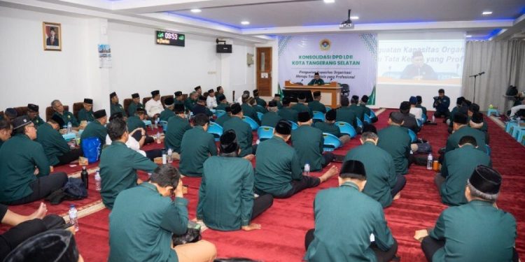 Konsolidasi DPD LDII Tangerang Selatan. Foto: LINES.