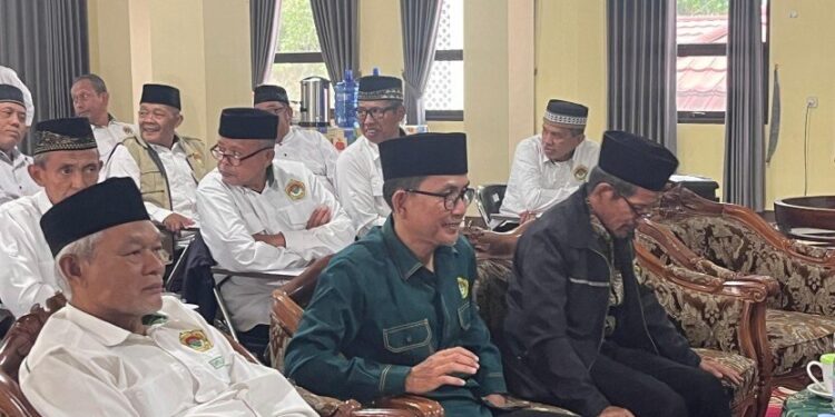 DPD LDII Kabupaten Sumedang menggelar Rapat Konsolidasi Peningkatan Kapasitas Pengurus. Foto: LINES.