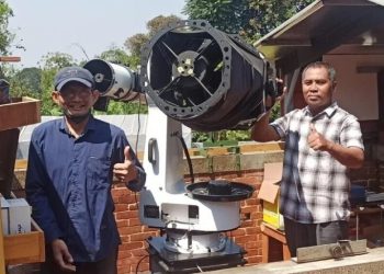 Tim Rukyatul Hilal DPD LDII Kotabaru Ikuti Pelatihan di Observatorium Imah Noong Lembang