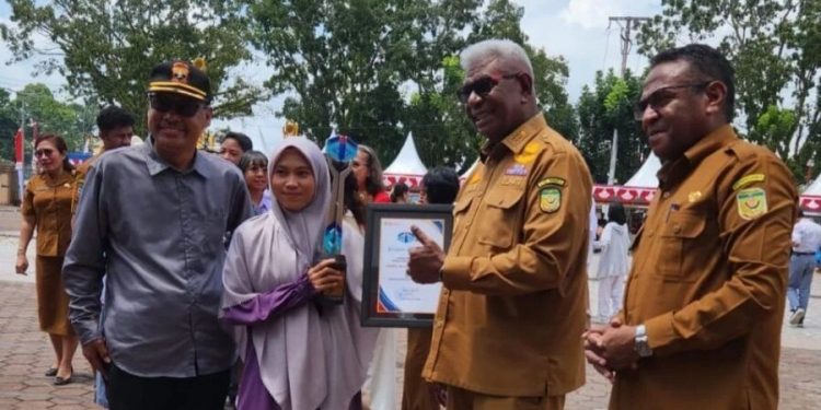LDII Mimika meraih Juara I kategori Inovasi Mitra Pembangunan pada Mimika Innovation Week. Foto: LINES.