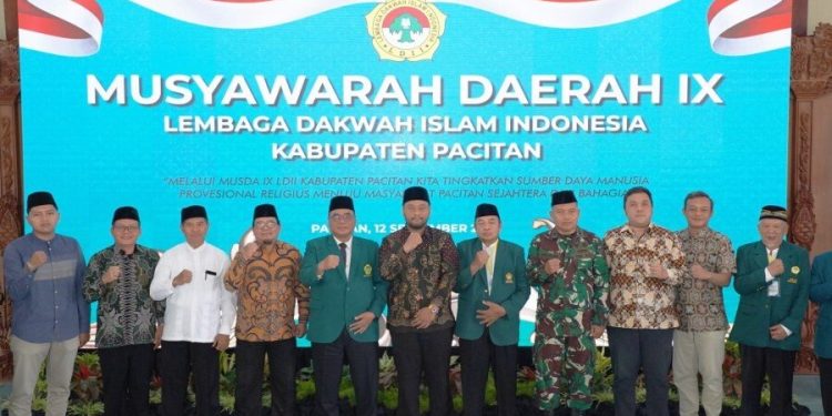 Musda IX DPD LDII Pacitan menunjuk aklamasi Zakki Kistoso sebagai ketua periode 2026-2031. Foto: LINES.
