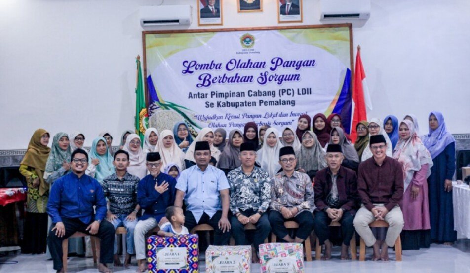 DPD LDII Kabupaten Pemalang mendorong diversifikasi pangan melalui lomba kreasi pangan lokal berbasis sorgum. Foto: LINES.