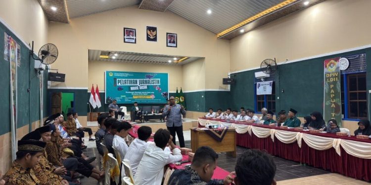 Pelatihan Jurnalistik LDII di Nabire. Foto: LINES.