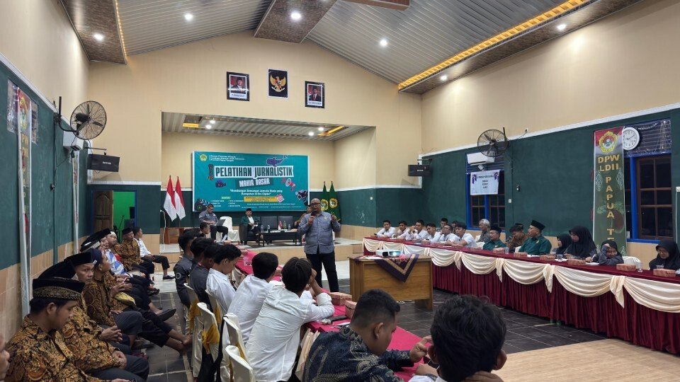 Perkuat Publikasi Organisasi, DPP LDII-DPW LDII Papua Tengah Kolaborasi Gelar Pelatihan Jurnalistik Mahir Dasar