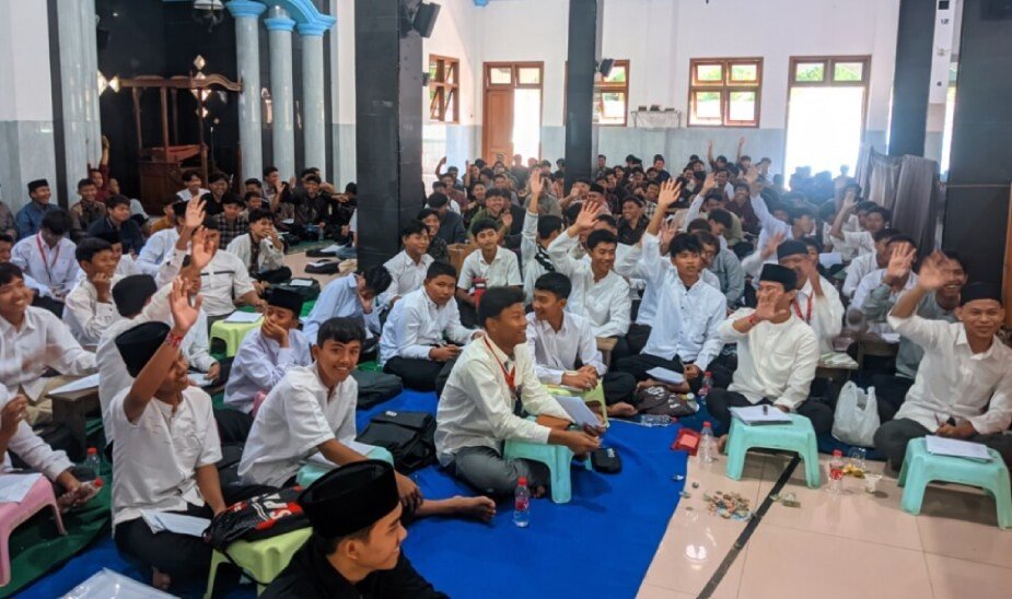 DPD LDII Kabupaten Pemalang menggelar pengajian akbar dan pembinaan karakter. Foto: LINES.