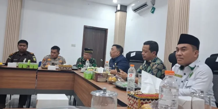 DPD LDII Kabupaten Pringsewu mendukung rencana Pemkab Pringsewu menghelat salat Istisqa. Foto: LINES