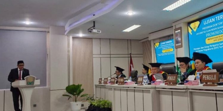 LDII Kulon Progo hadir sebagai responden disertasi di UIN Sunan Kalijaga. Foto: LINES.