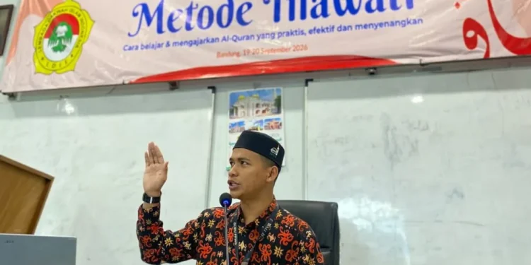 Bidang Tenaga Pendidik Pembina Generasi Penerus (PPG) DPD LDII Kota Bandung menggelar Refreshment Training Metode Tilawati bagi guru dan dewan pendidik generasi penerus. Foto: LINES