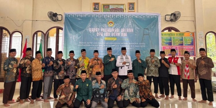 DPD LDII Ogan Ilir menghelat Rapat Koordinasi Daerah (Rakorda) yang diselenggarakan di Masjid Al Barokah, Ogan Ilir, Sumatera Selatan. Foto: LINES