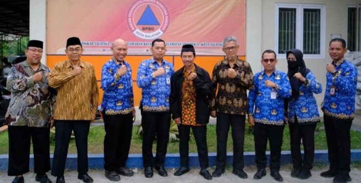 DPD LDII Kota Salatiga menemui BPBD Kota Salatiga untuk menjajaki kerja sama mitigasi bencana. Foto: LINES