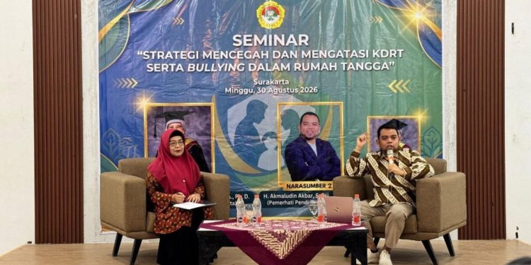 DPW LDII Jawa Tengah menghelat seminas pencegahan kekerasan dalam rumah tangga dan bullying. Foto: LINES