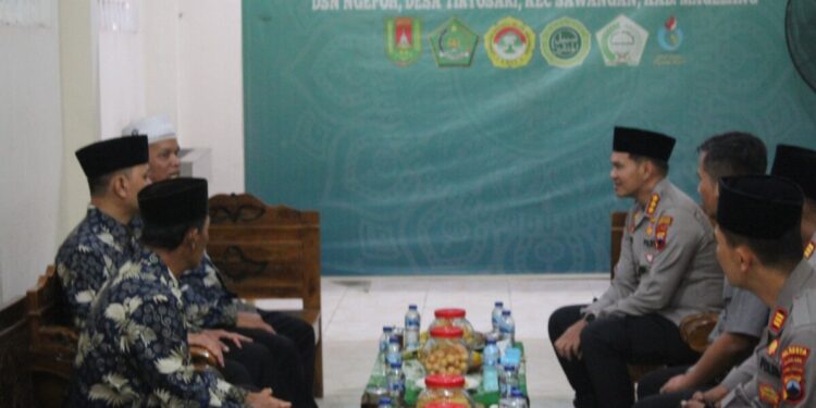 DPD LDII Kabupaten Magelang menerima kunjungan silaturahim Kapolresta Magelang Kombes Pol. Edy Bagus Sumantri. Foto: LINES