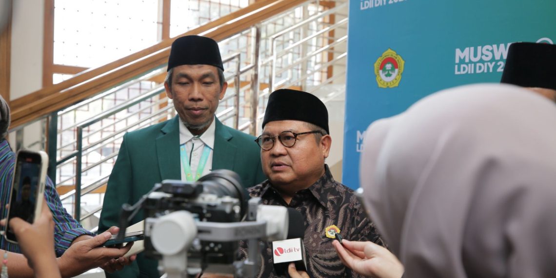 Ketua Umum DPP LDII Dody Taufiq Wijaya mengatakan, fenomena El Nino yang berlangsung di Samudra Pasifik berdampak signifikan terhadap iklim di tanah air. Foto: LINES
