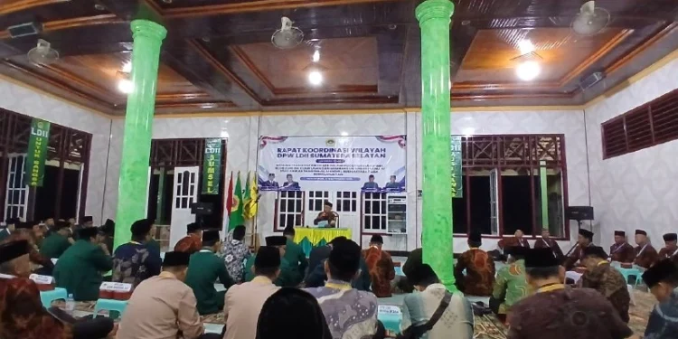 DPW LDII Provinsi Sumatera Selatan menggelar Rapat Koordinasi Wilayah (Rakorwil) di Kabupaten Musi Rawas, Provinsi Sumatera Selatan, pada 4–5 September 2026. Foto: LINES