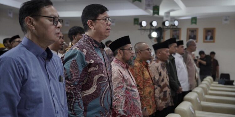 DPP LDII menghadiri peluncuran program Madrasah Layak Belajar di BAZNAS pada Rabu (21/10/2026). Foto: LINES.