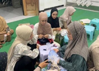 LDII Bangkok Bekali Generus Putri Keterampilan Menjahit untuk Bangun Kemandirian