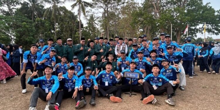LDII Bandar Lampung mengirim puluhan pemuda mengikuti Sekolah Kerukunan dan Kemah Kerukunan Pemuda dan Pelajar Lintas Agama yang digelar FKUB pada Sabtu (24/10/2026). Foto: LINES.
