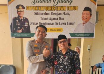Silaturahim dengan Kapolres Baru, LDII Luwu Timur Sinergi Jaga Kerukunan