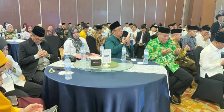 DPW LDII Lampung menghadiri undangan “Pembukaan Musyawarah Daerah (Musda) XI MUI Lampung”. Foto: LINES