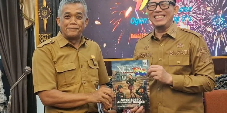 Bupati Ogan Komering Ulu (OKU) Teddy Meilwansyah menyambut baik kontribusi DPD LDII Kabupaten OKU dan membuka ruang sinergi program dengan Pemda. Foto: LINES