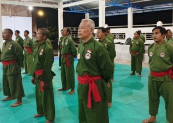 Pengkab Persinas ASAD Wonogiri Gembleng Atlet Sabuk Merah