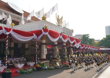 Ikuti Upacara Hari Jadi ke-81 Jatim, LDII Dukung Pembangunan Daerah