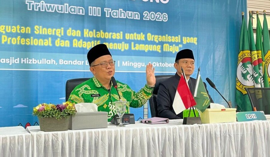 DPW LDII Lampung menggelar Rakorwil. Foto: LINES.
