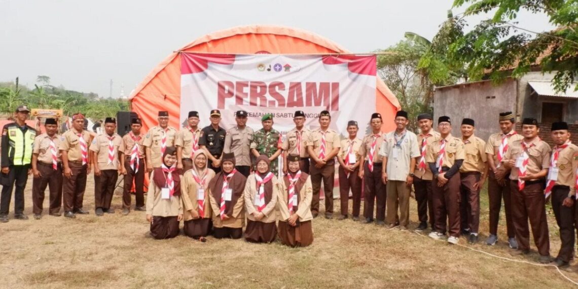 Satuan Komunitas Sekawan Persada Nusantara (Sako SPN) Kota Serang menggelar Perkemahan Sabtu Minggu (Persami) tingkat Penggalang. Foto: LINES