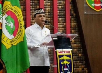 Buka Musda VI LDII Kota Metro, Wali Kota Penguatan Ormas dalam Pembangunan