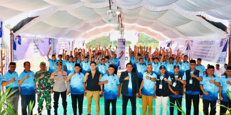 Ketua DPRD Kabupaten Ogan Komering Ulu (OKU) Syahril Elmi mengapresiasi konsistensi LDII dalam membina karakter generasi muda melalui Perkemahan Akhir Tahun Ajaran (Permata) Cinta Alam Indonesia (CAI). Foto: LINES