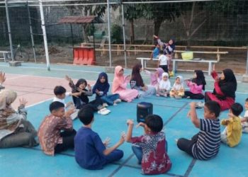 TPA Akhlakul Karimah LDII Sleman Kenalkan Belajar di Luar Kelas