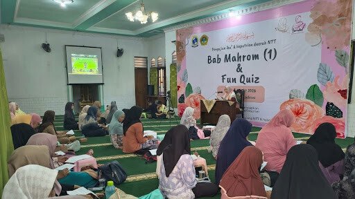 DPW LDII Provinsi Nusa Tenggara Timur (NTT) menggelar pengajian rutin khusus putri untuk meningkatkan keimanan dan ketakwaan, memperkuat pemahaman agama. Foto: LINES